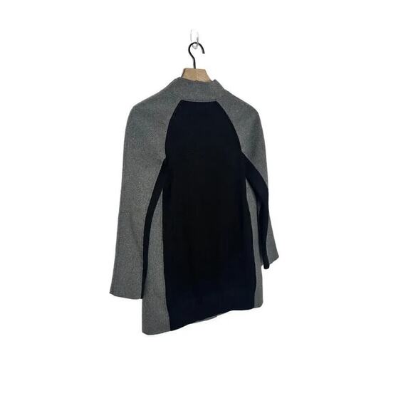 Vince Women’s Sweater-back Draped Jacket Grey Wool Blend Size XXS - Picture 9 of 14